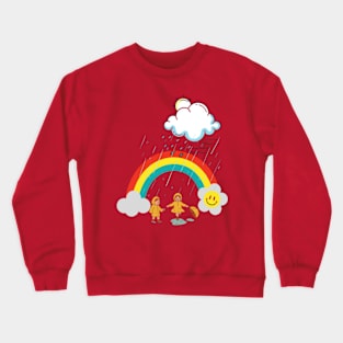 Rainbow Crewneck Sweatshirt